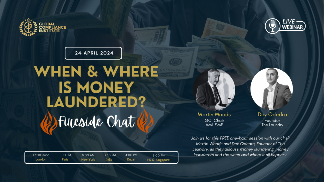 Free Webinar - When & Where is Money Laundered?